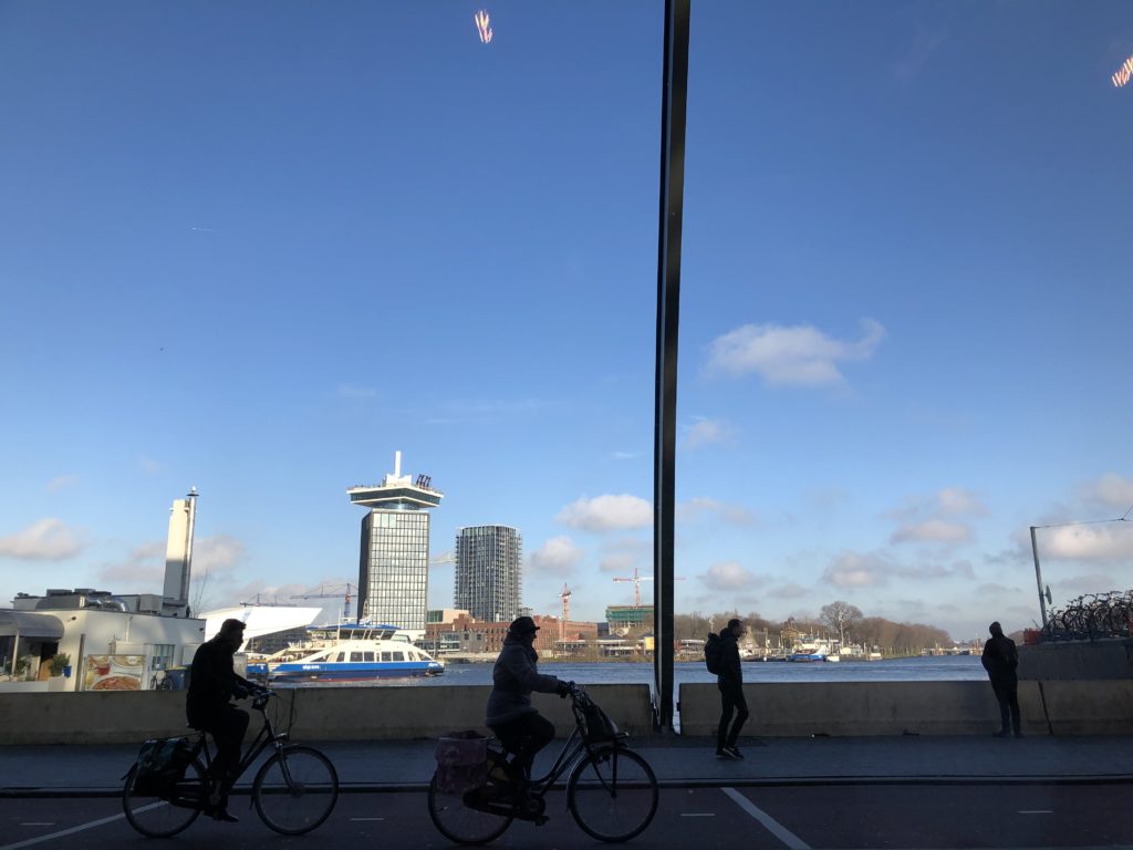 View from Amsterdam Centraal station